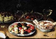 Osias Beert Still Life of Fruit oil painting reproduction
